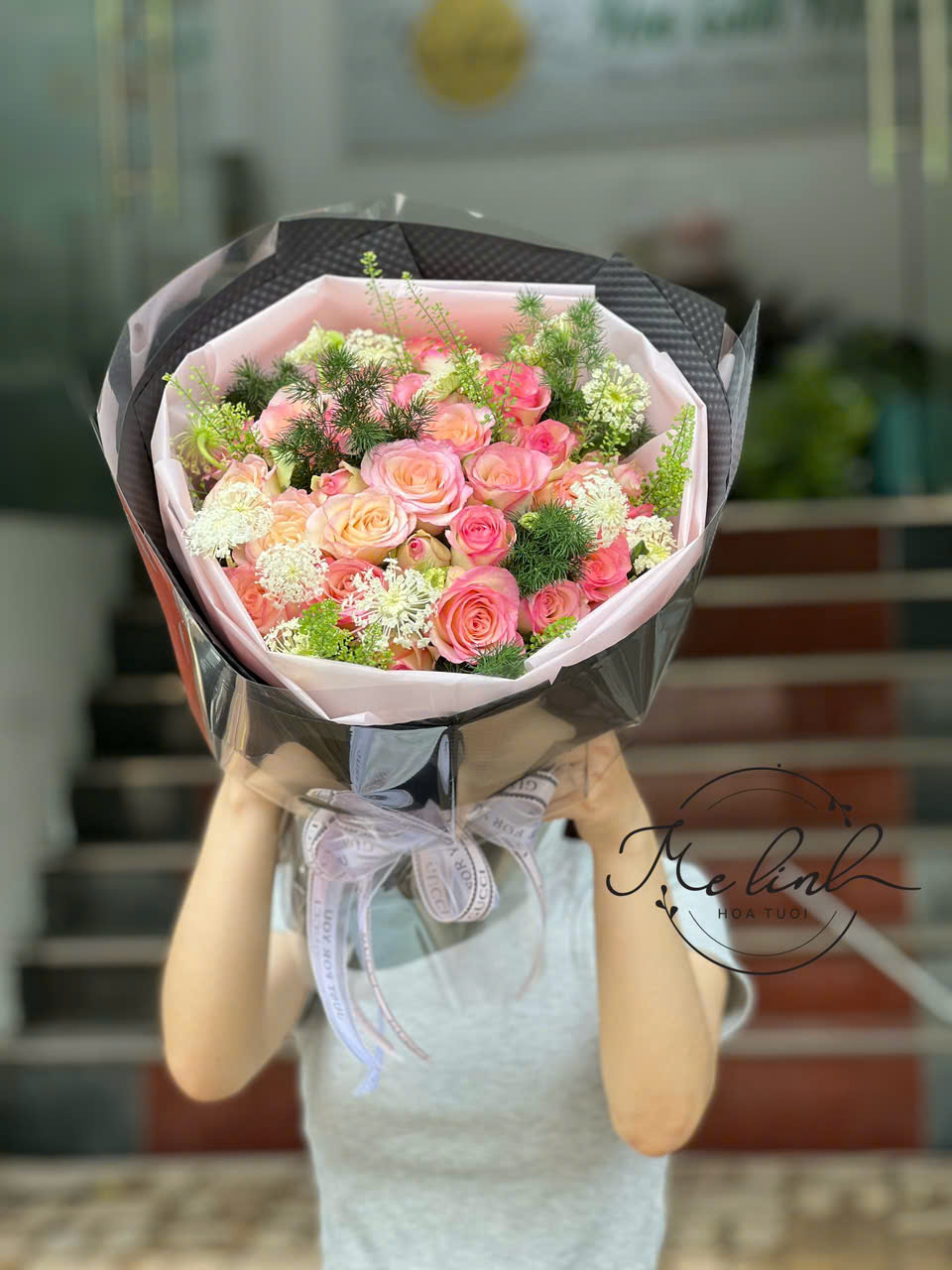 Bó hồng song hỷ