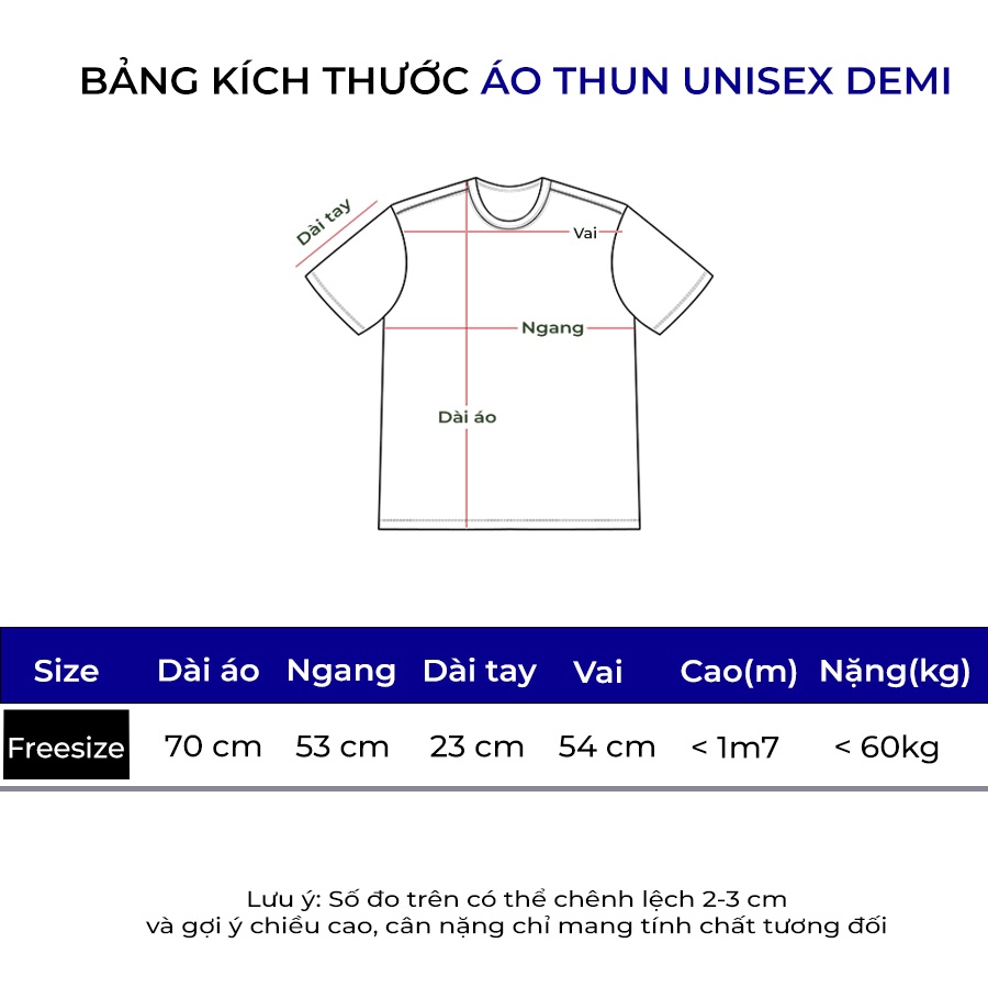 áo thun local brand DEMI