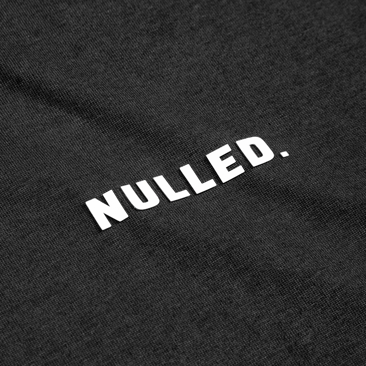 Áo thun basic màu xám đậm NULLED Tee N-T24-XD