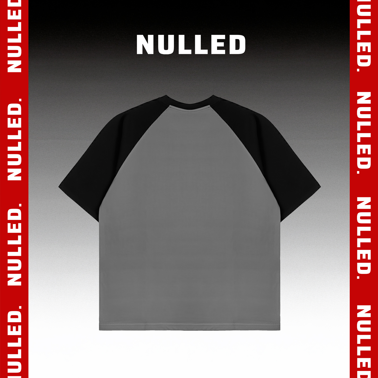 Áo thun basic màu xám đậm NULLED N-T26-XD