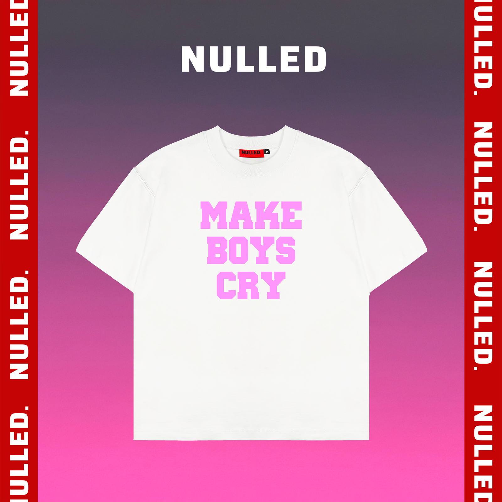 Áo thun cho nữ NULLED Make Cry Tee N-T20-B