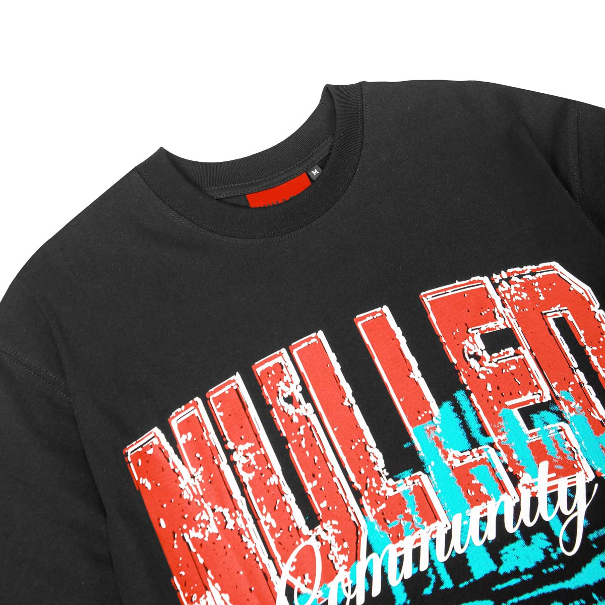 Áo thun đen in hình local brand Nulled