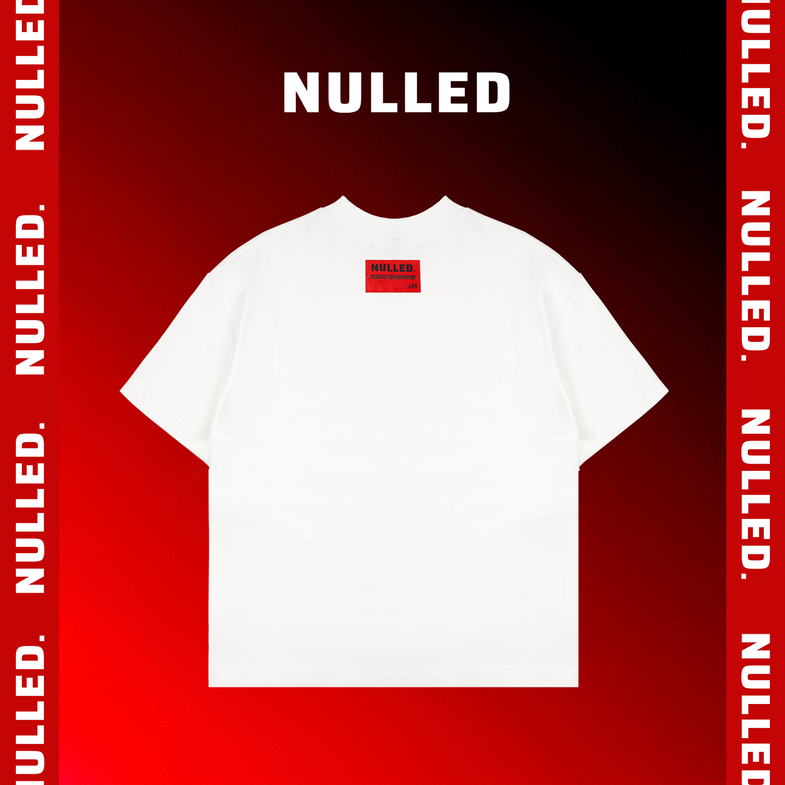 Áo thun tối giản NULLED Vietnamese Tee N-T22-T