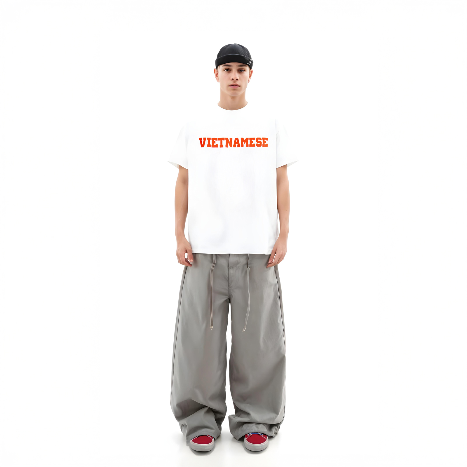 Áo thun tối giản NULLED Vietnamese Tee N-T22-T