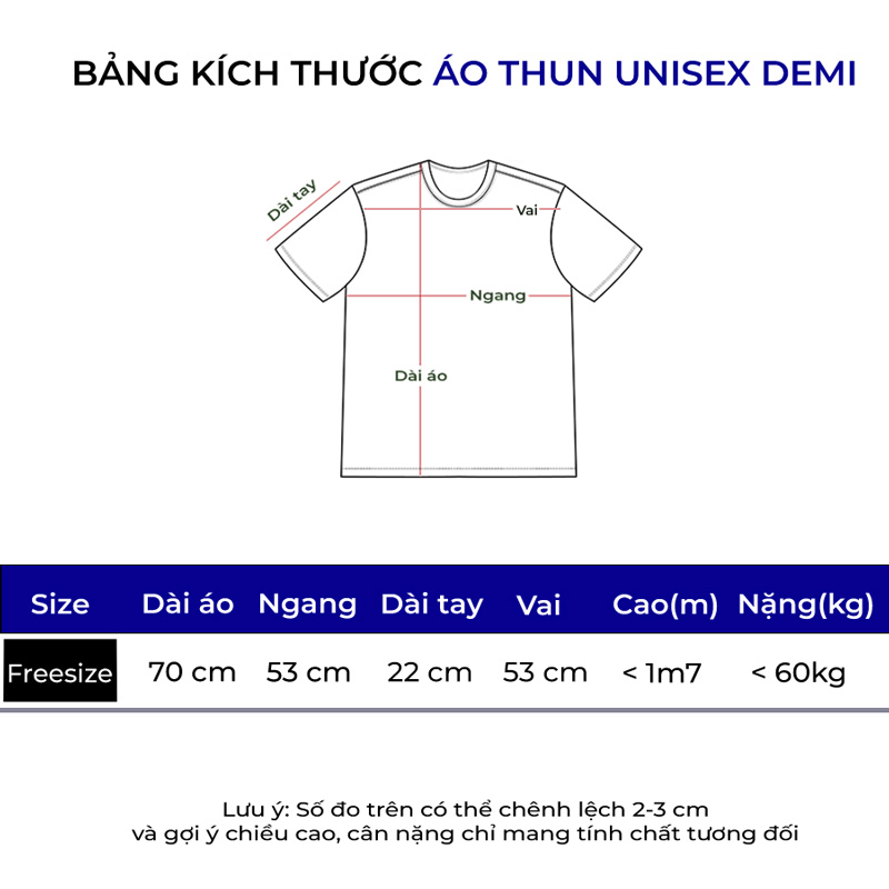 Áo thun local brand giá rẻ DEMI