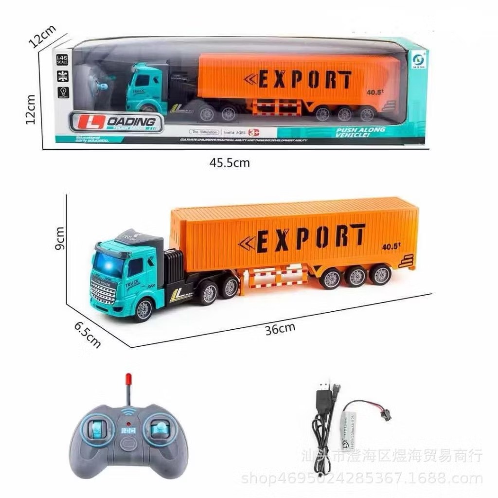 Xe container Export Nhà sách Hồng Bách