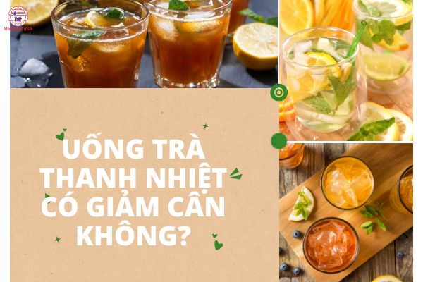 nước uống giải nhiệt thanh lọc cơ thể giảm mụn