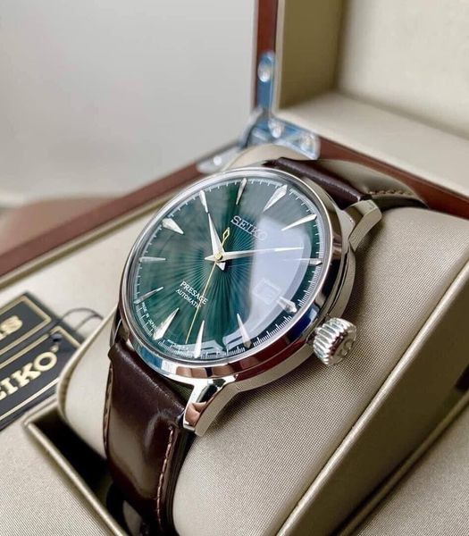 Đồng hồ SEIKO AUTOMATIC COCKTAIL GREEN SRPD37J1 Made in Japan | Yuu Shop  Chuyên Ship Hàng Quốc Tế