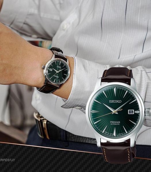 Đồng hồ SEIKO AUTOMATIC COCKTAIL GREEN SRPD37J1 Made in Japan | Yuu Shop  Chuyên Ship Hàng Quốc Tế