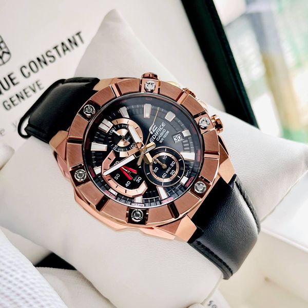 Đồng hồ nam dây da Casio Edifice EFR 569BL 1A | Yuu Shop Chuyên Ship Hàng Quốc Tế