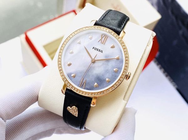 Đồng hồ nữ dây da Fossil ES4533 | Yuu 