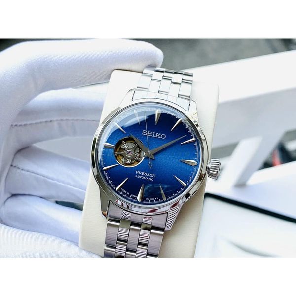 Đồng hồ nam dây thép Seiko Presage Cocktail Time Grasshopper SSA439J1 nội  địa Nhật | Yuu Shop Chuyên Ship Hàng Quốc Tế