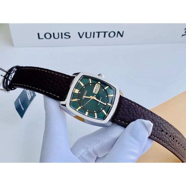 Đồng hồ nam dây da Seiko Recraft Automatic Green Dial SNKP27 | Yuu Shop  Chuyên Ship Hàng Quốc Tế