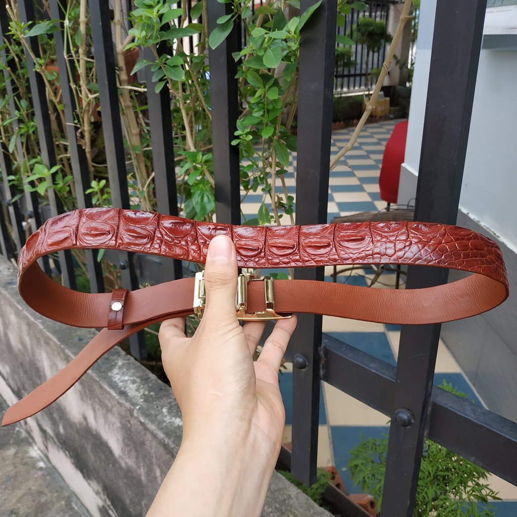 Thắt lưng da cá sấu chất lượng