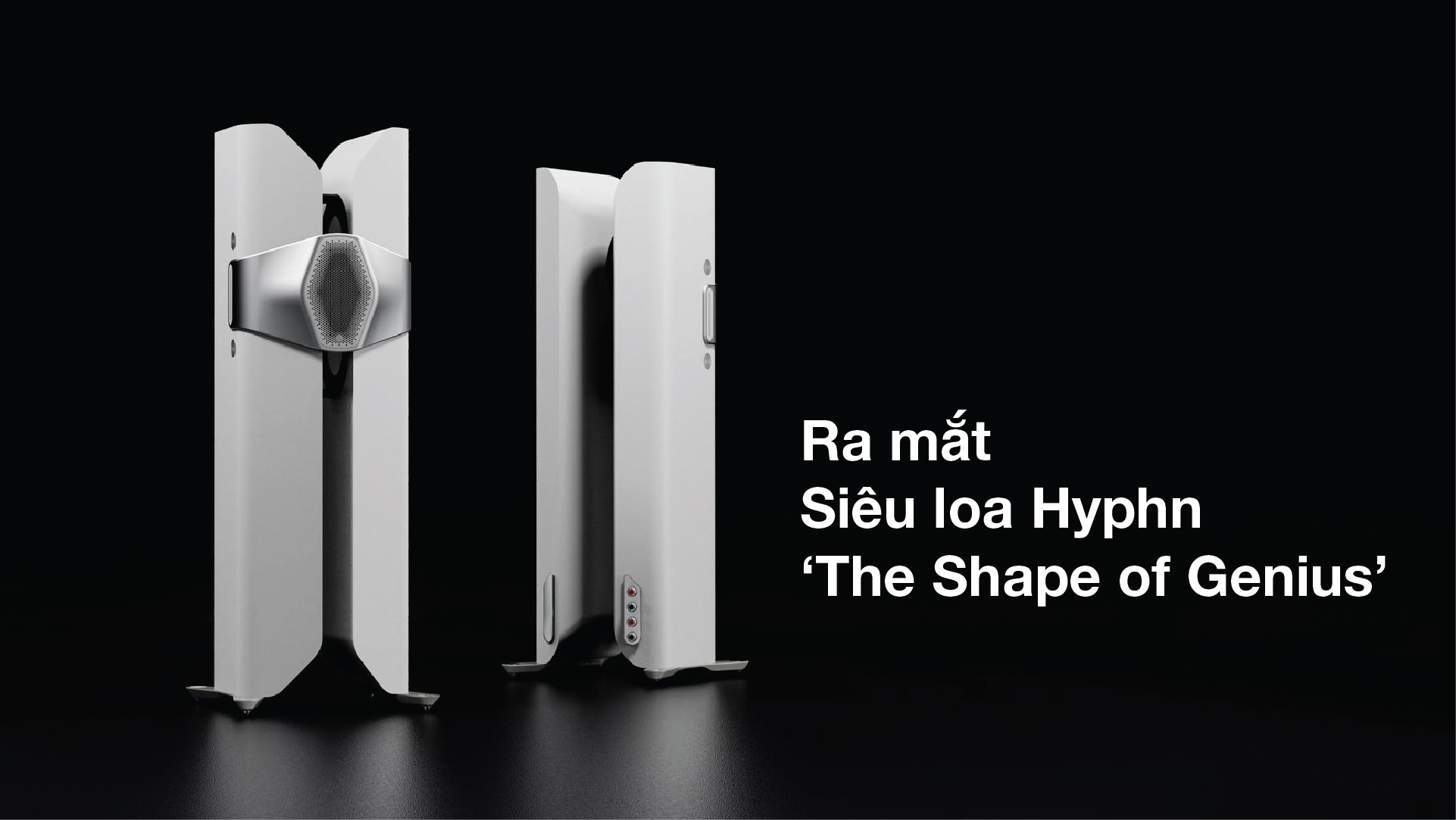 Monitor Audio giới thiệu siêu loa Hyphn   ‘The Shape of Genius’