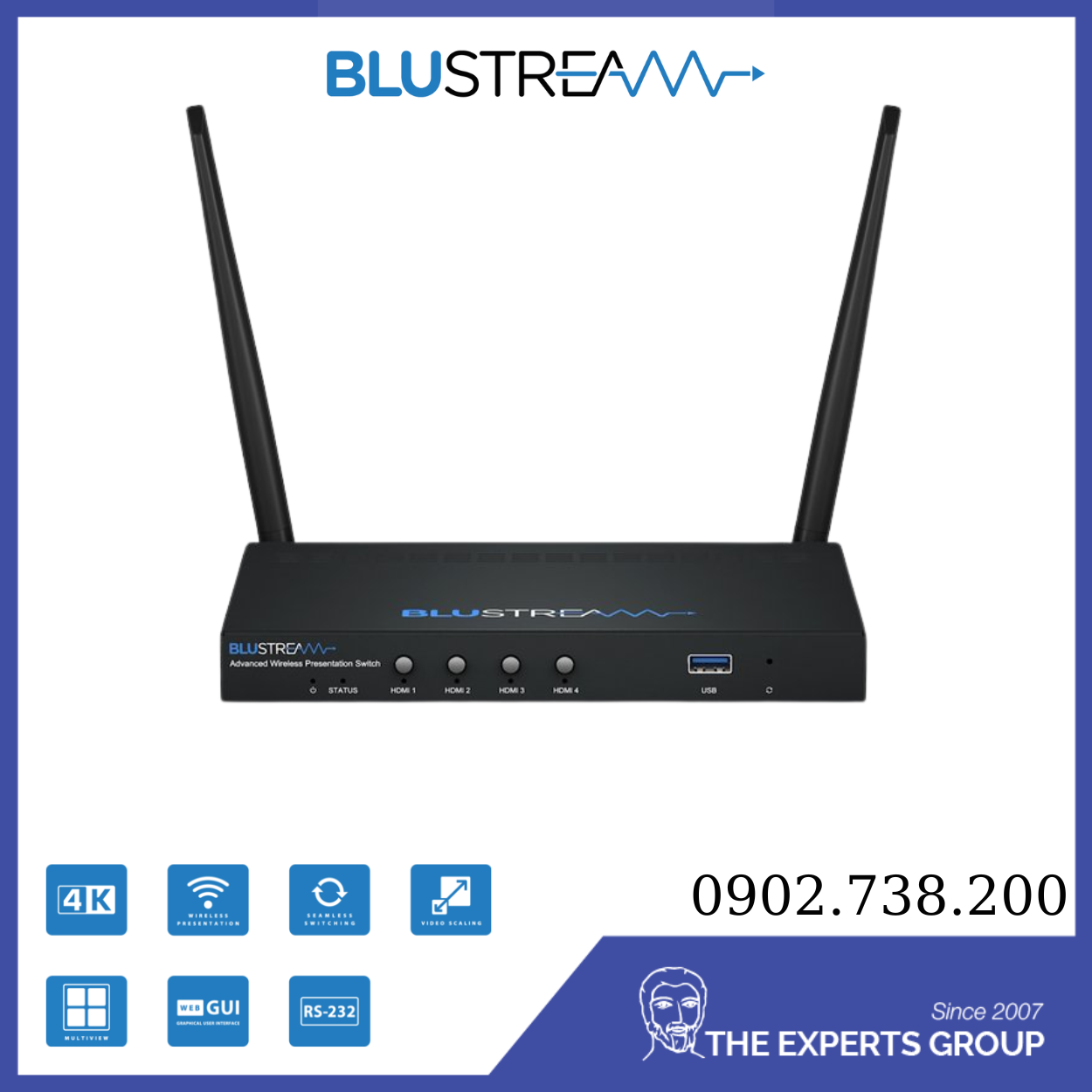 AMF41W / Advanced Wireless Multi Format Presentation Switch - theexperts