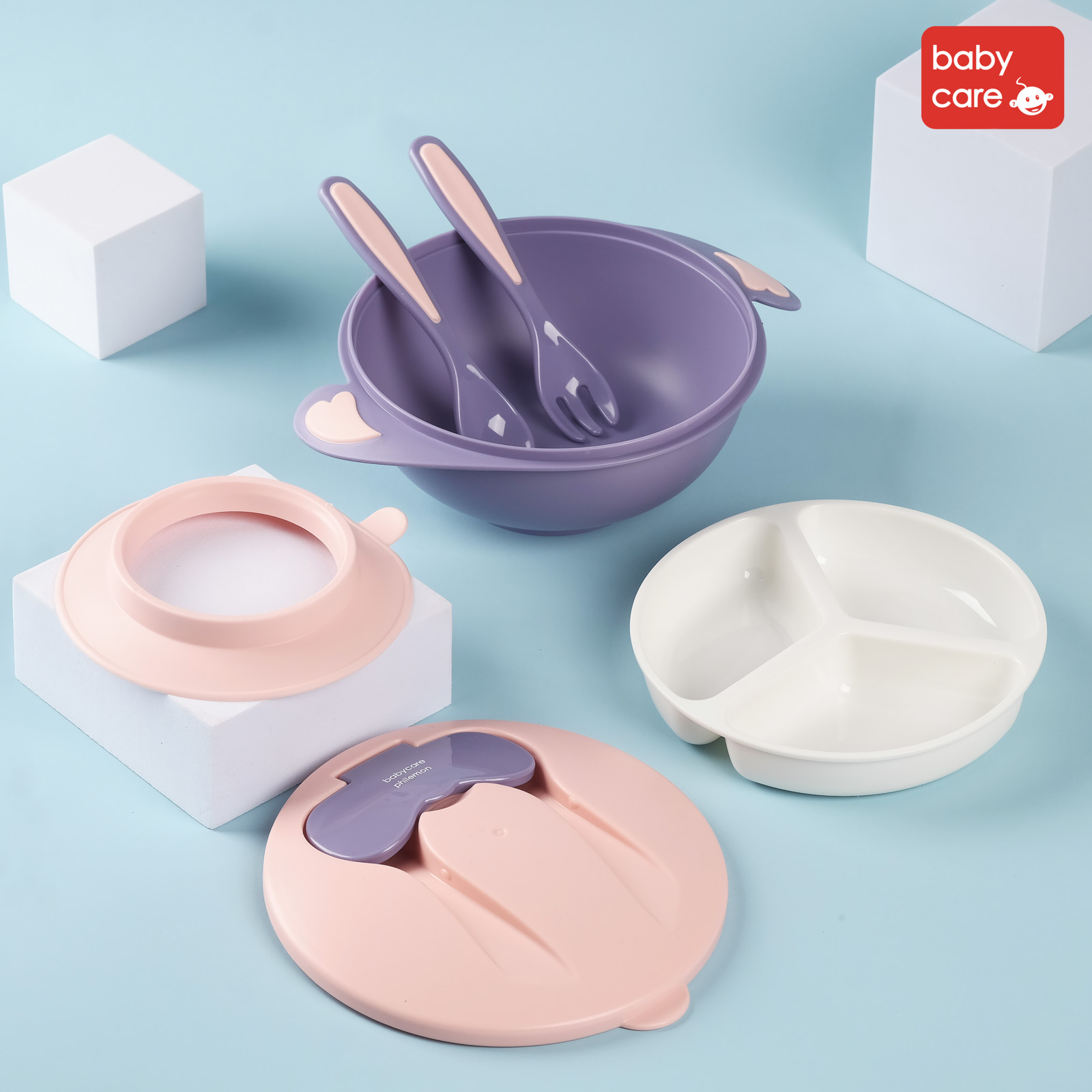 Bát Ăn Dặm 2 Ngăn Đa Năng - BabyCare