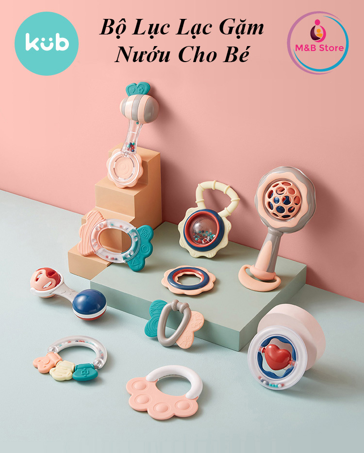 Set 10 Món Lục Lạc Gặm Nướu - KUB