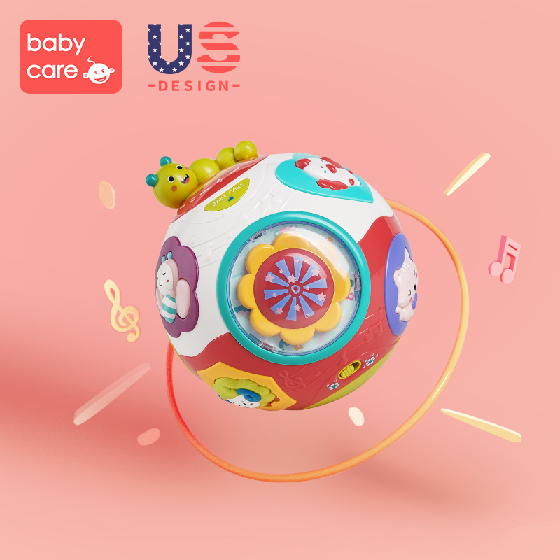 Đồ Chơi Bóng Phát Nhạc, Tự Xoay - BabyCare