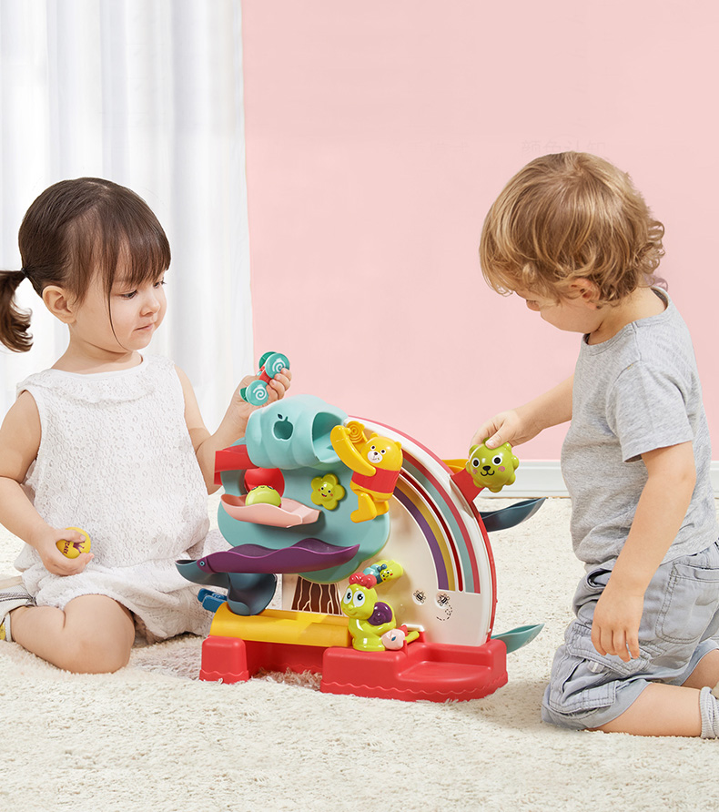 Đồ Chơi Ném Rổ, Cầu Trượt 2 Mặt - BabyCare
