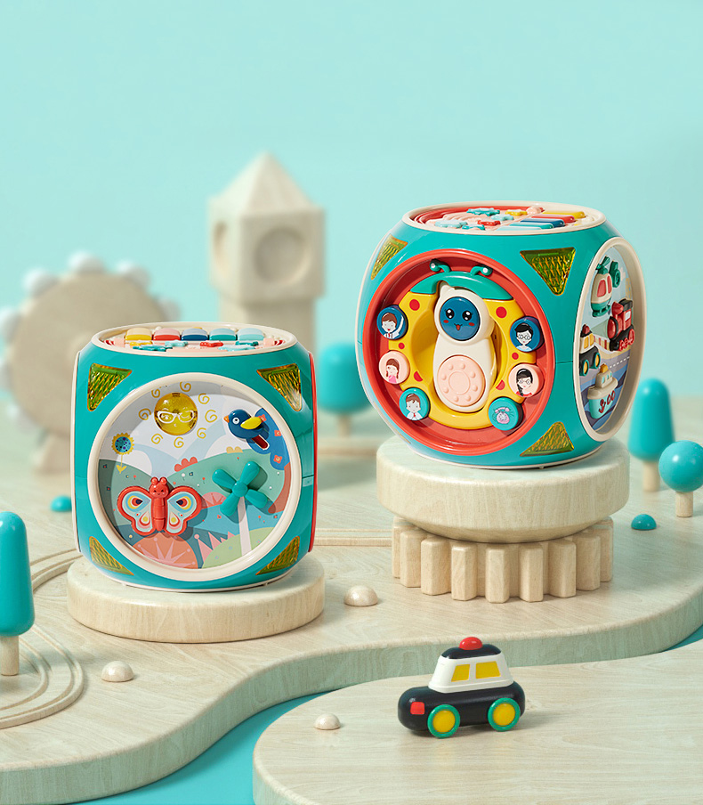 Hộp Đồ Chơi Phát Triển Trí Tuệ - Wisdom Kingdom Hexahedral - KUB