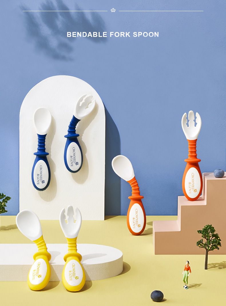 Muỗng Nĩa Ăn Dặm - Crowned Love