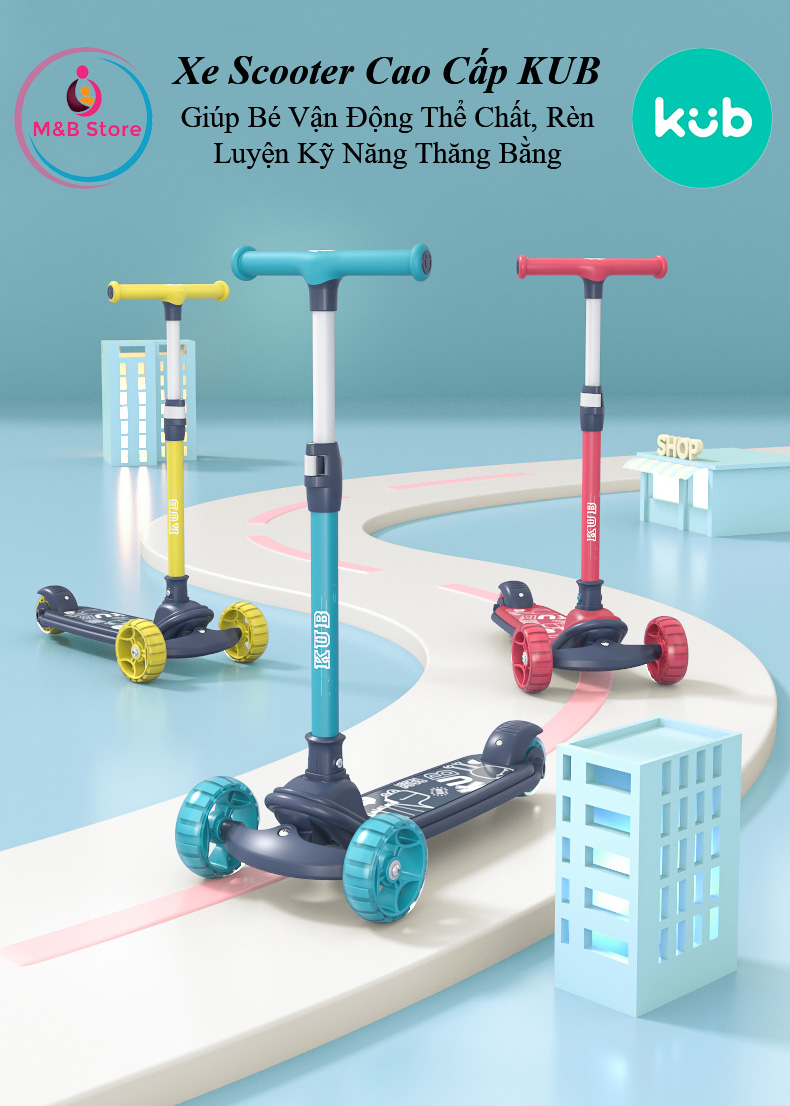 Xe Scooter Chòi Chân - KUB