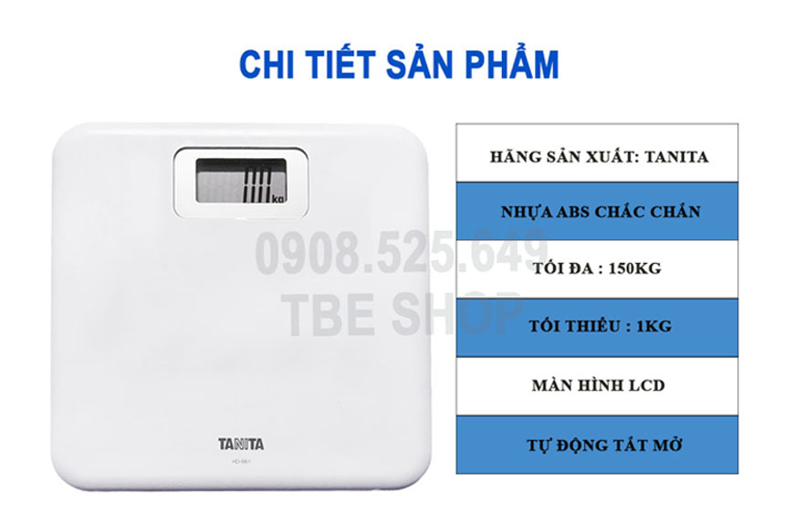 cân sức khỏe điện tử chính hãng tanita