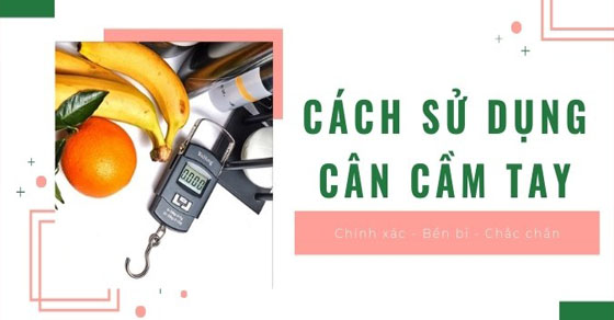 cân điện tử cầm tay