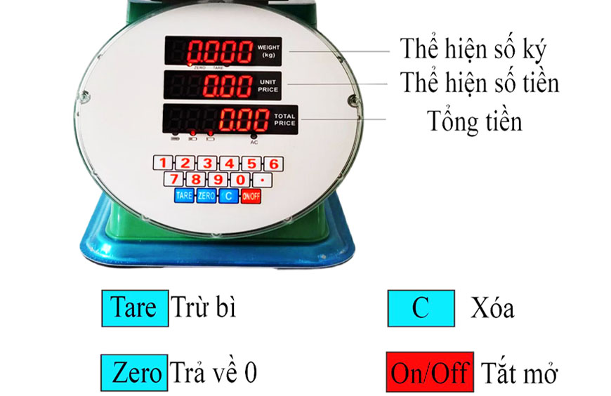 cân 60kg điện tử tính tiền