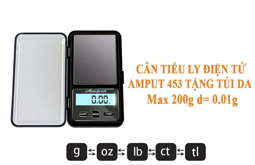 cân tiểu ly điện tử chính hãng 200g 
