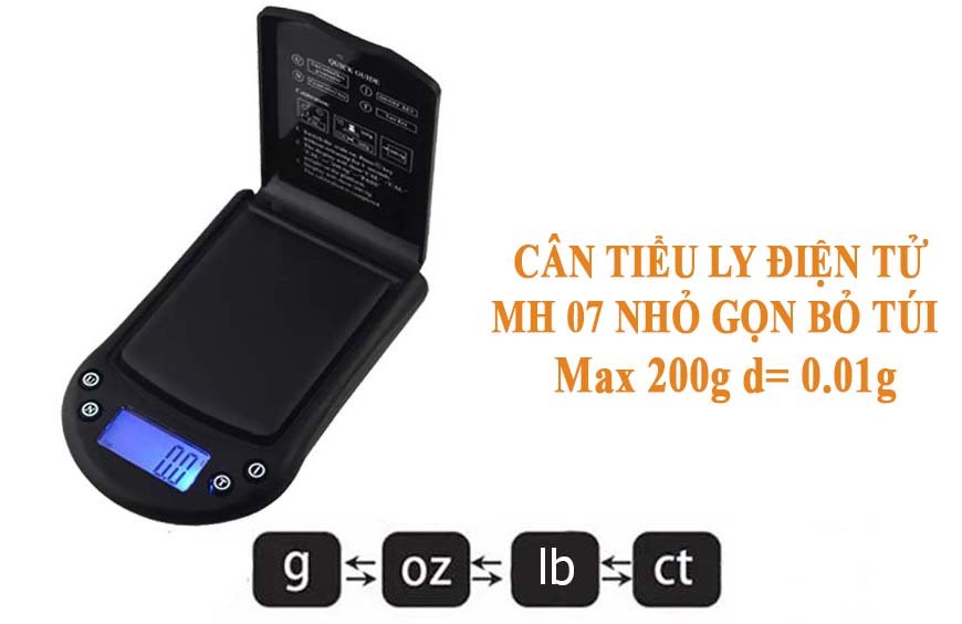 cân tiểu ly mini nhỏ gọn 