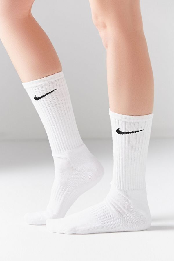 Tất Nike trắng cổ cao