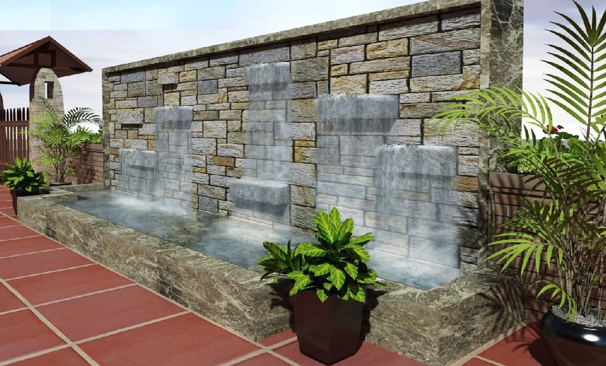 THIẾT KẾ TƯỜNG NƯỚC