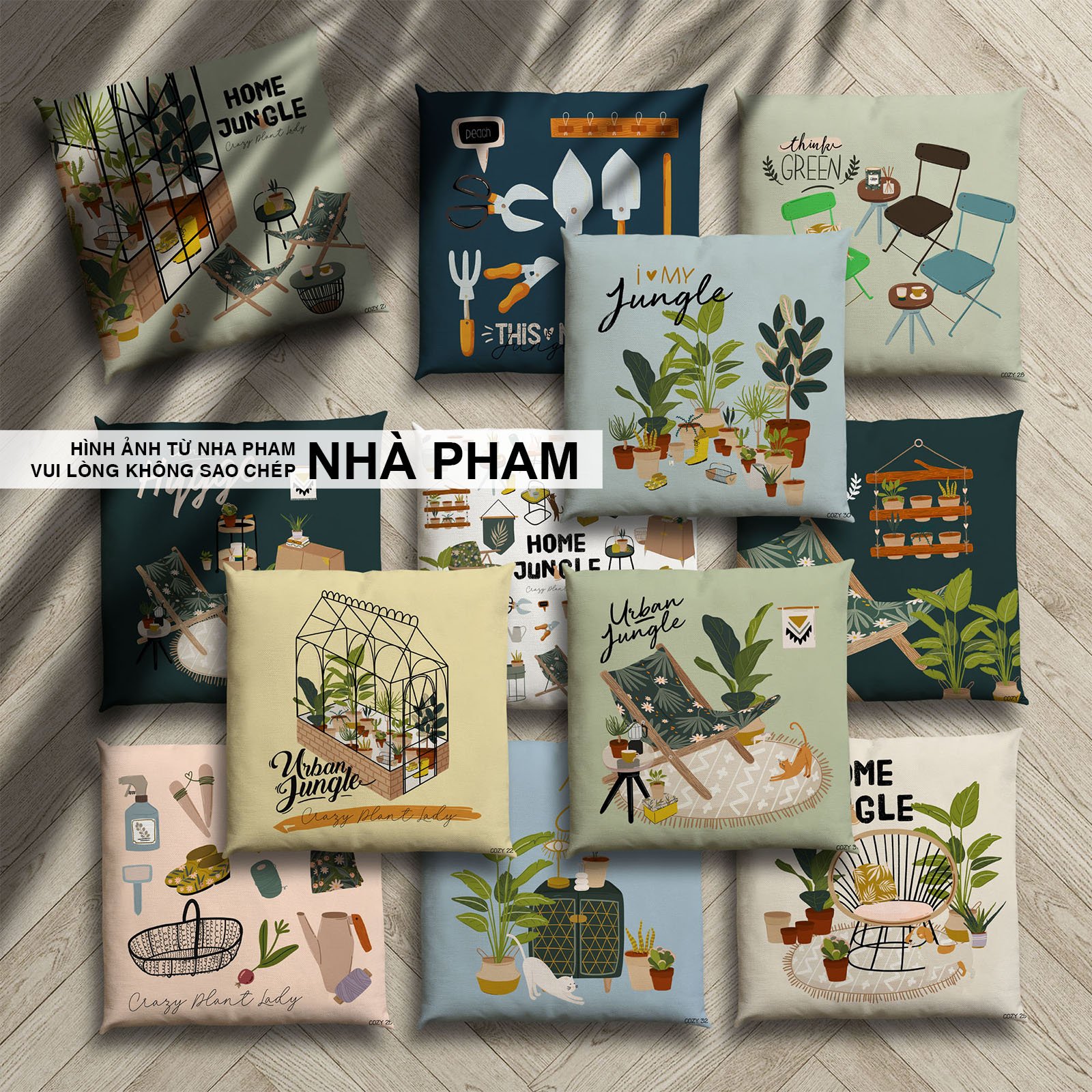 đệm ngồi bệt COZY HOME