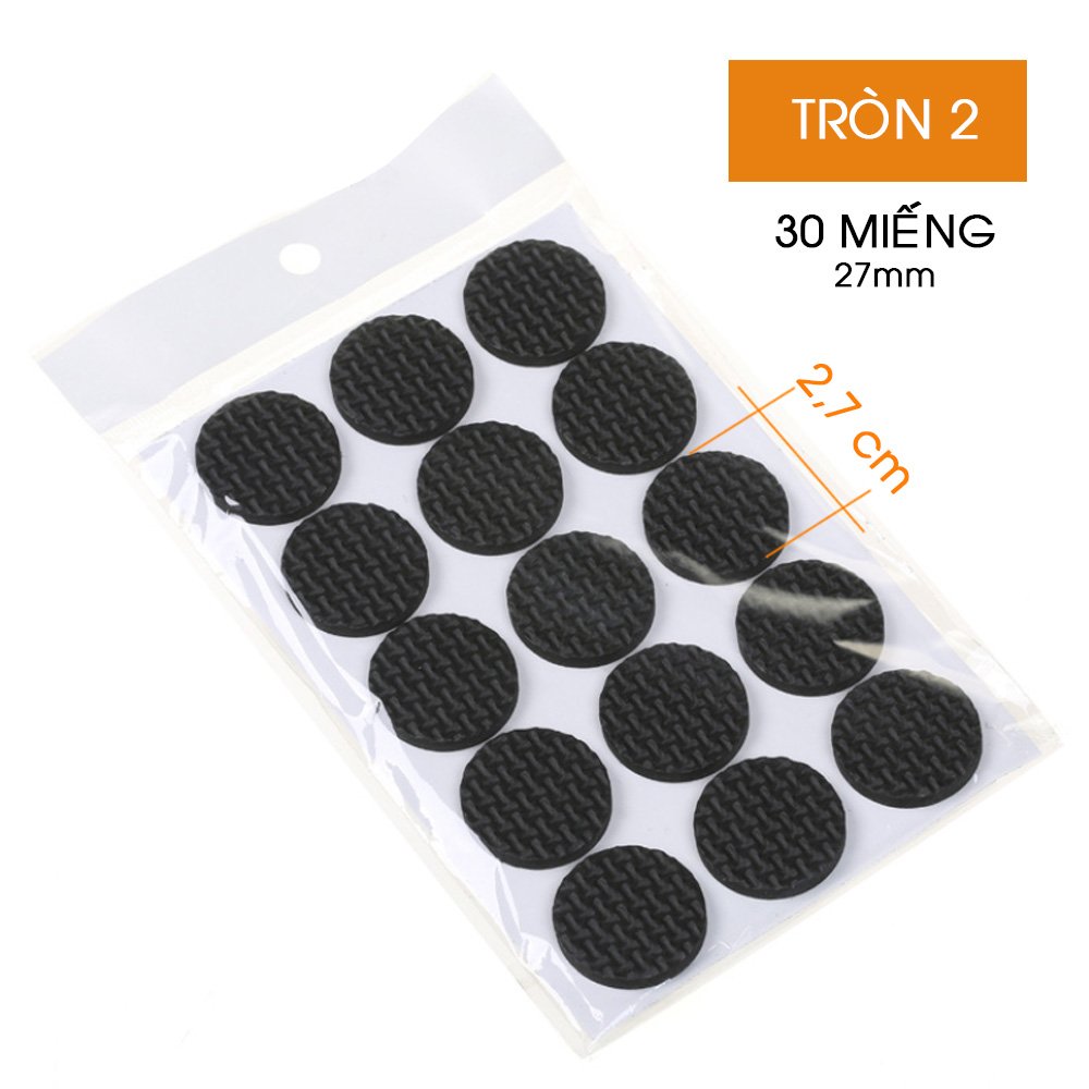 miếng dàn chân ghế tròn 30 miếng
