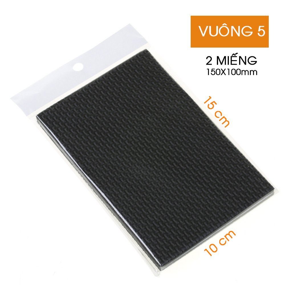 miếng dán bàn chân hình vuông 2 miếng