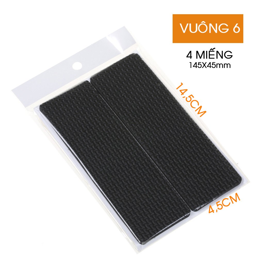miếng dán bàn chân vuông 4 miếng