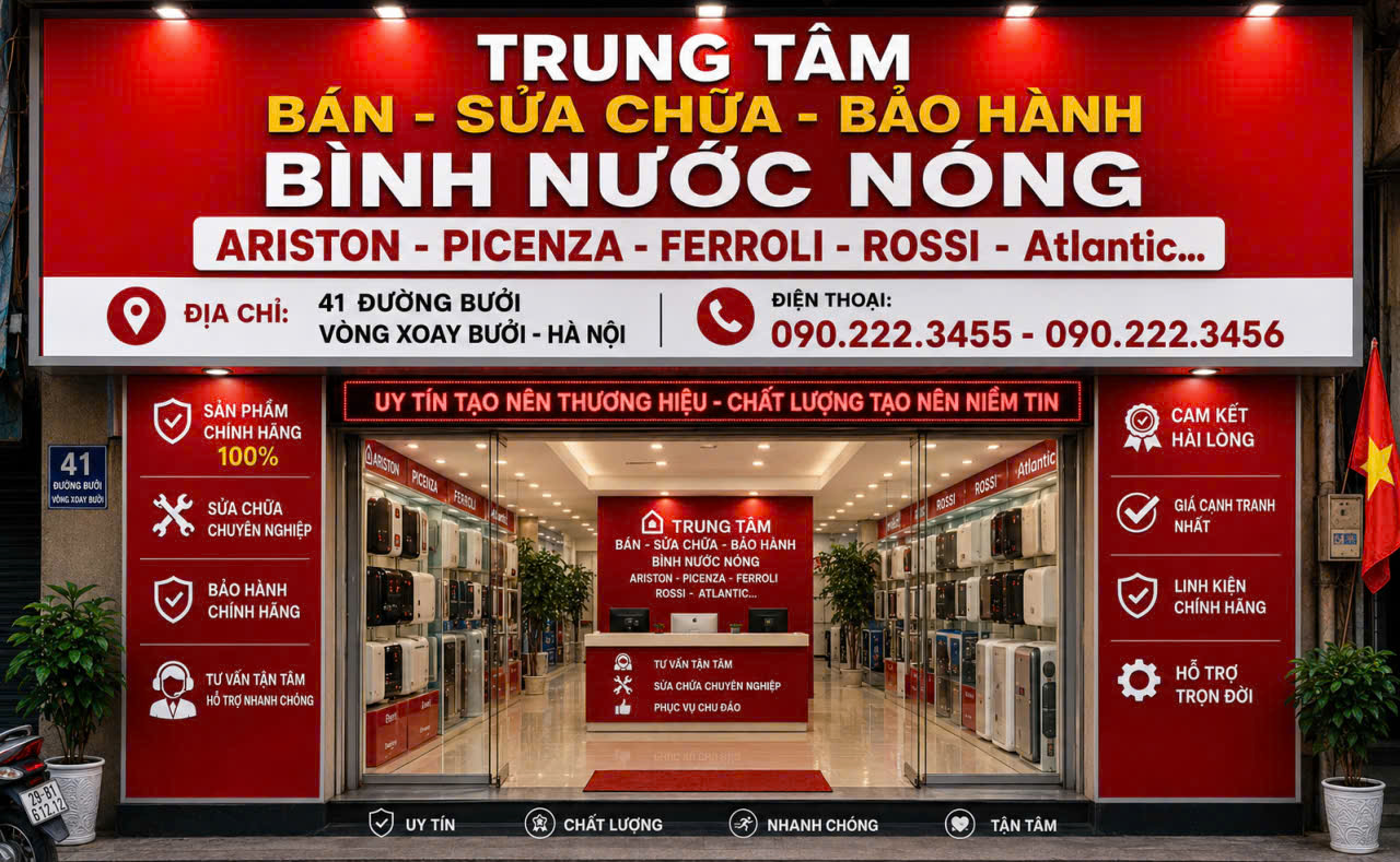 SỬA CHỮA VÀ BẢO HÀNH BÌNH NÓNG LẠNH ARISTON TẠI NHÀ HÀ NỘI