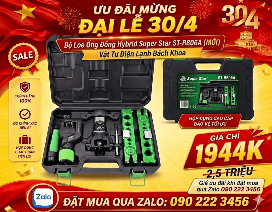 ƯU ĐÃI MỪNG ĐẠI LỄ 30/4 - BỘ LOE ỐNG ĐỒNG HYBRID SUPER STAR ST-R806A