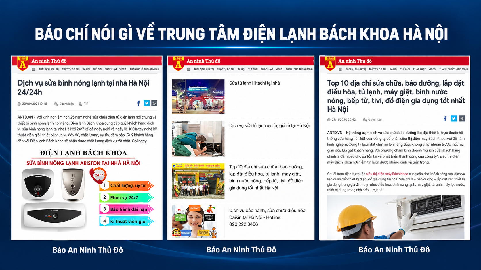 Điện lạnh Bách Khoa – Địa chỉ sửa chữa điện lạnh tại Hà Nội