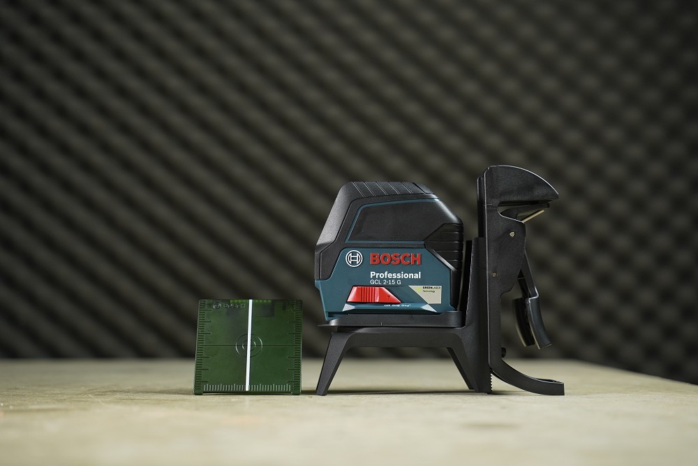 Máy cân mực tia laser Bosch GCL 2-15 G (tia xanh)
