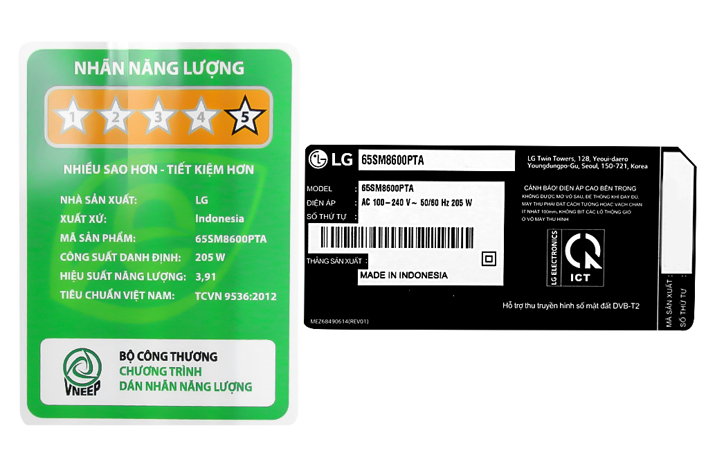 Smart Tivi LG 4K 65 inch 65SM8600PTA Mẫu 2019