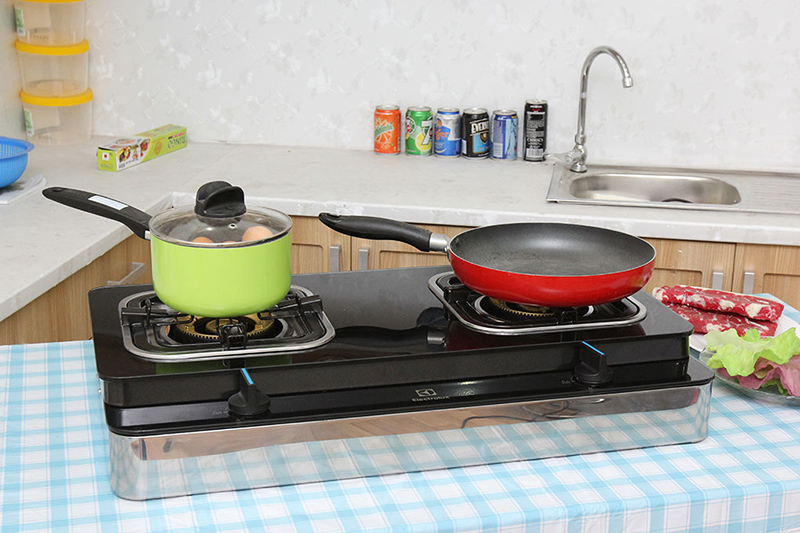 Bếp Gas Âm Electrolux ETG729GKTR - Đen - Hàng chính hãng