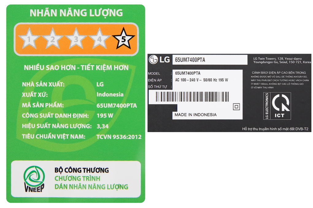 Smart Tivi LG 4K 65 inch 65UM7400PTA Mẫu 2019