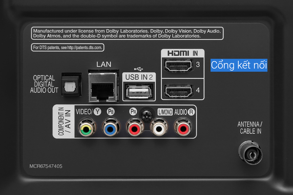 Smart Tivi LG 4K 55 inch 55UM7600PTA Mẫu 2019