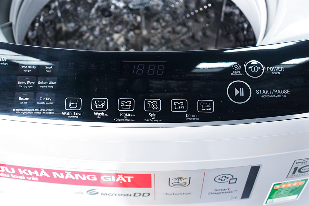 Máy giặt cửa trên LG Inverter 10 kg T2310DSAM