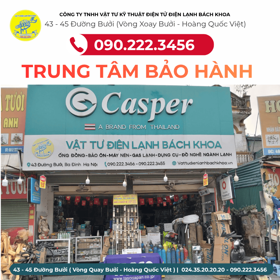 Trung Tâm Bảo Hành Casper Tại Phố Đào Tấn