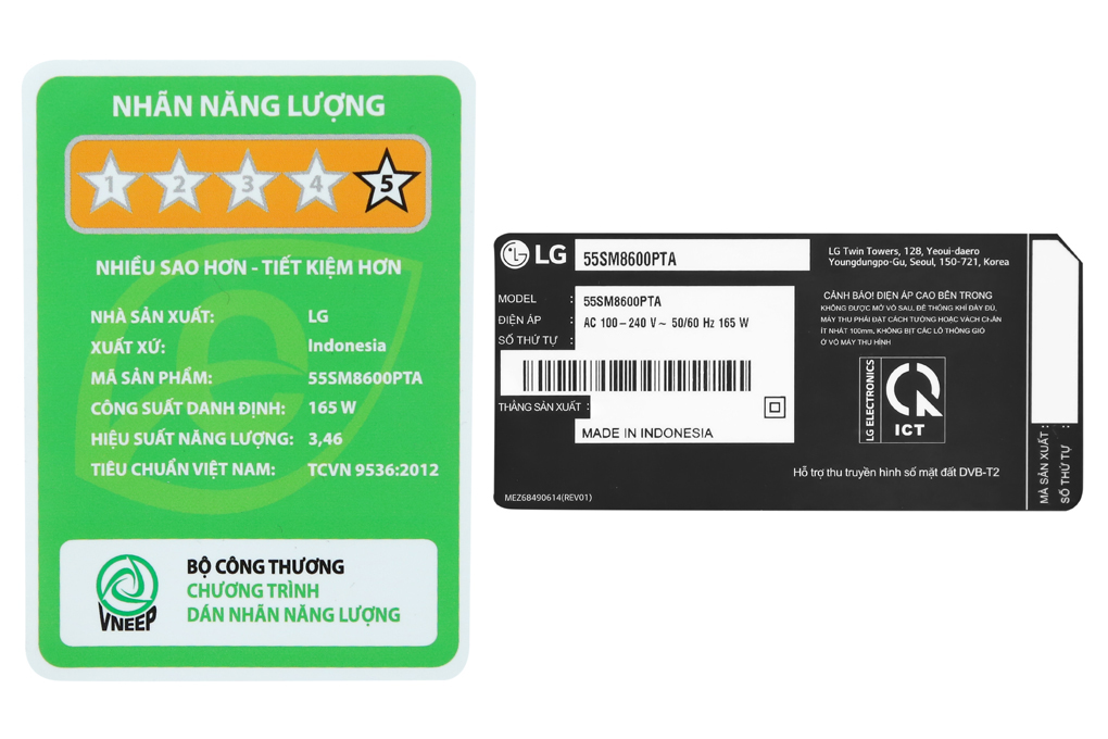 Smart Tivi LG 4K 55 inch 55SM8600PTA Mẫu 2019