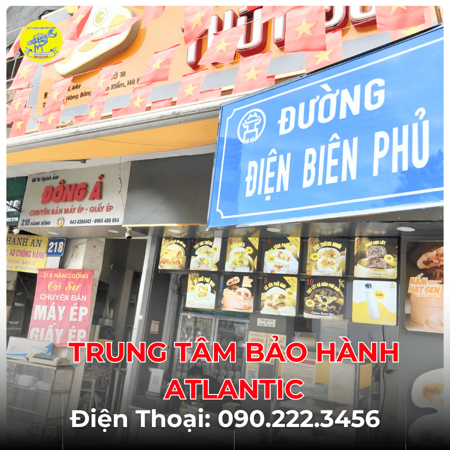 Trung Tâm Bảo Hành ATLANTIC tại đường Điện Biên Phủ